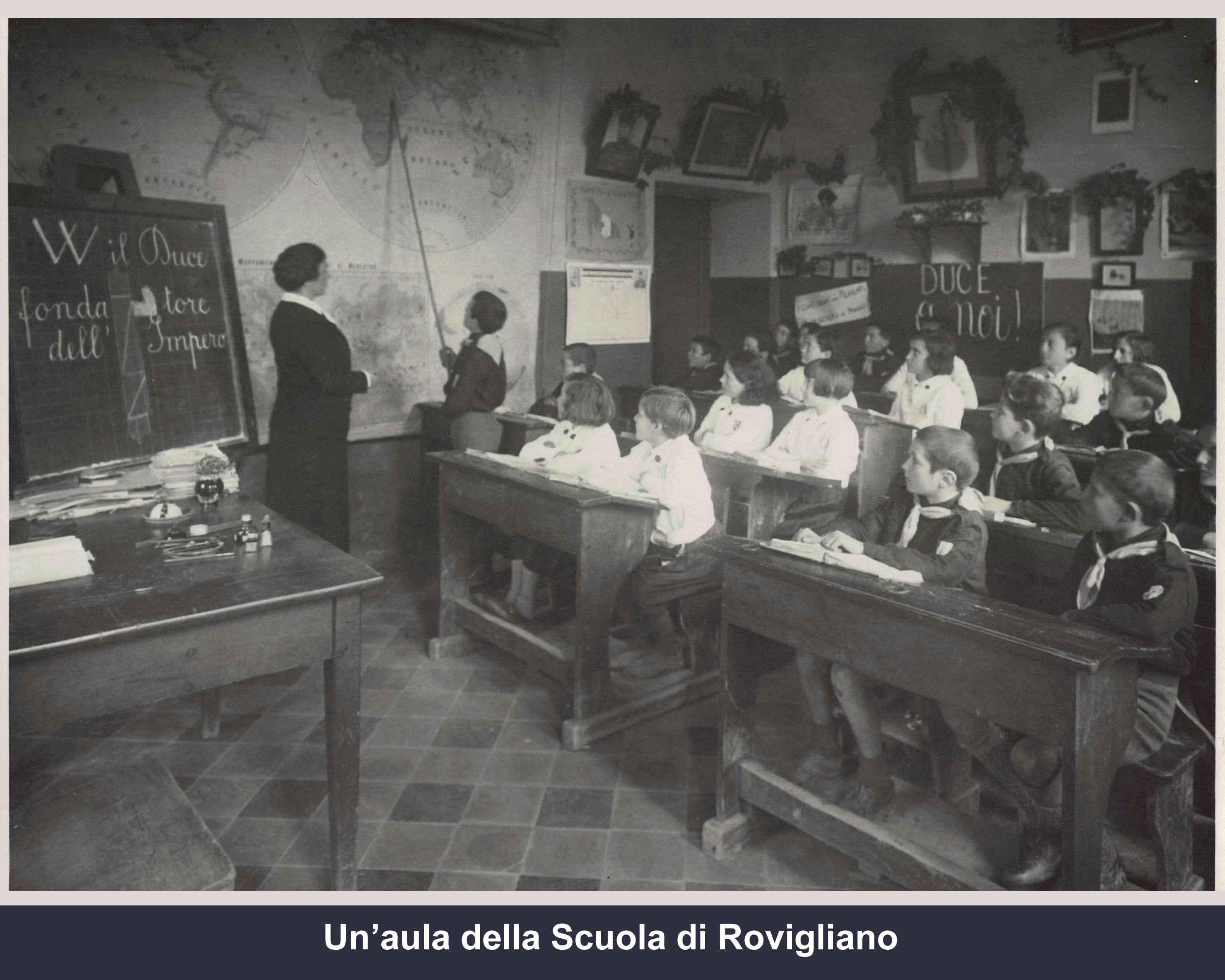 I fondatori della scuola Montesca a Rovigliano
